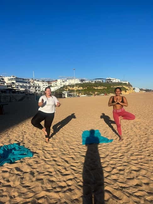 Albufeira: Sunset Yoga on the beach - The exact flow: stretches, breathwork, meditation