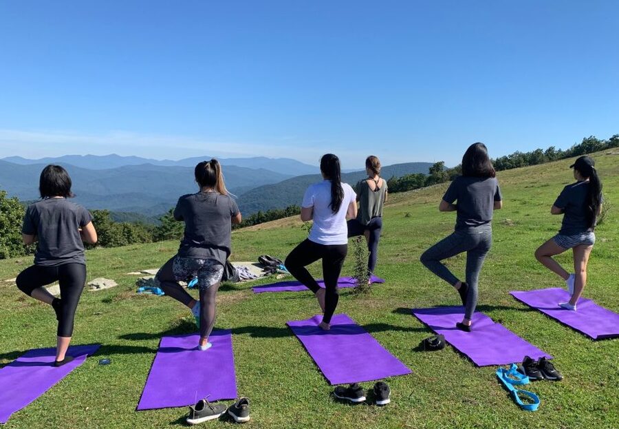 Asheville: Yoga on a Mountain Hike - Hike to the Summit, Then Hour-Long Yoga with Panoramic Views