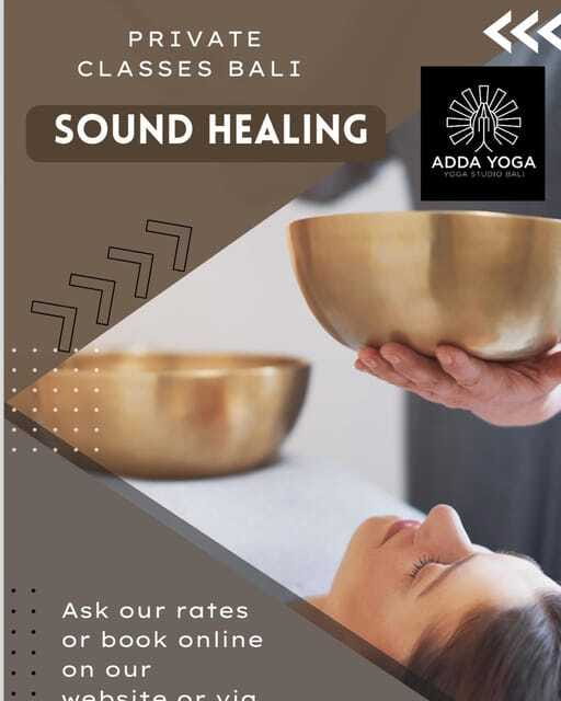 Bali : Tibetan sound healing connection at ADDA YOGA - Price and value: $19 for 75 minutes with chakra balancing