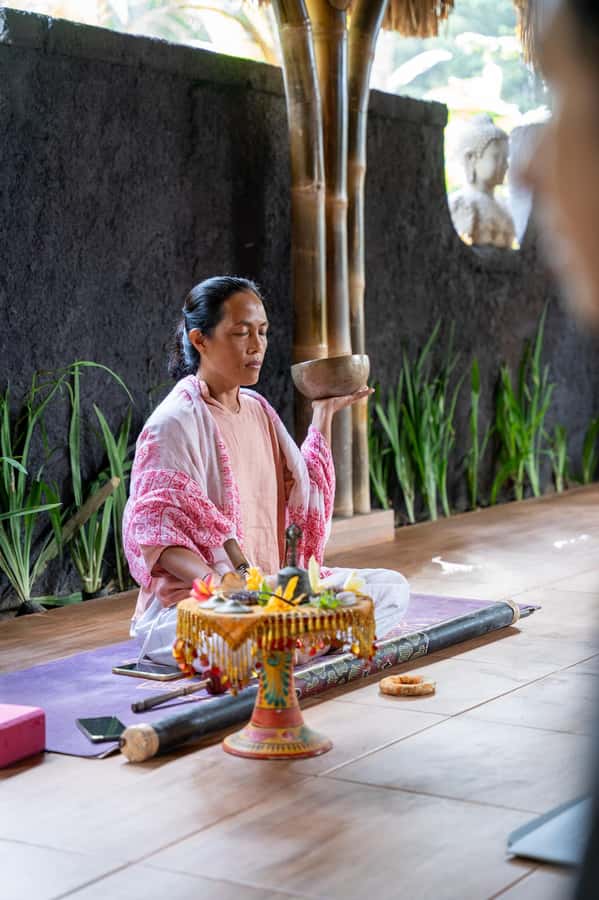 Bali: Ubud Sound Yoga & Energy Healing Experience - Energy cleansing: releasing emotional and physical blockages