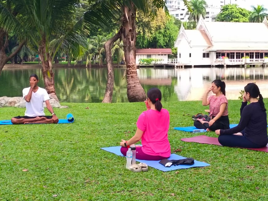 Bangkok: Lumpini Park Yoga Experience - Outdoor sightseeing that doesn’t steal your focus