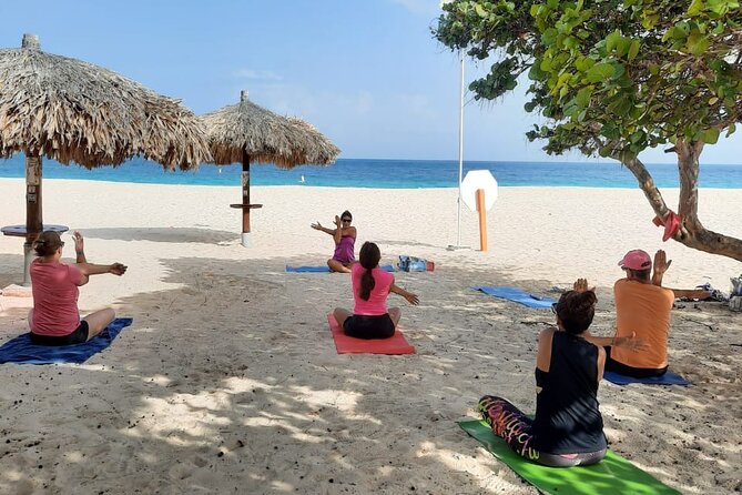 Beach Yoga, Sound Bath & meditation, all levels welcome - Eagle Beach meeting spot: hidden, but not stressful