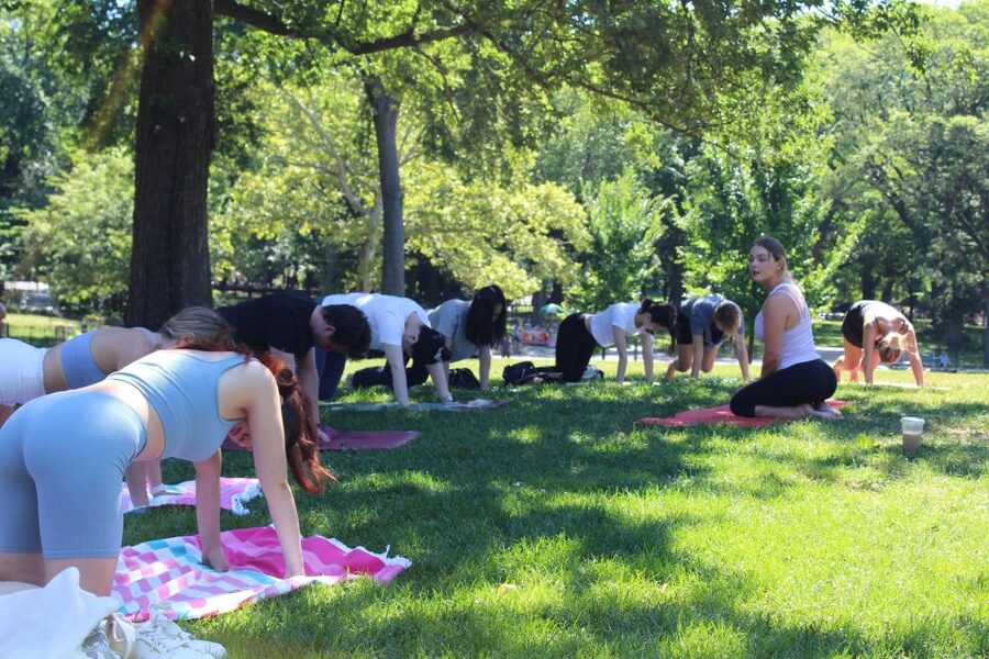 Central Park: Highest Rated Yoga Class in New York City! - Rain day reality: what happens if Central Park turns wet