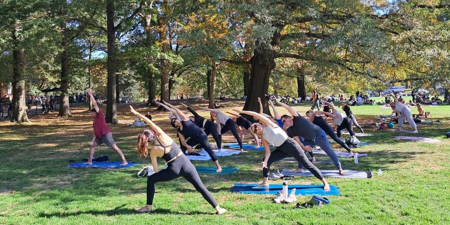 Central Park, New York: Yoga Classes in the park since 2012 - Traditional Meets Modern: How They Teach All Levels