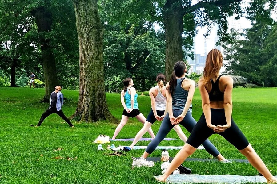Central Park, New York: Yoga Classes in the park since 2012 - What to Bring and How to Prep Your Body