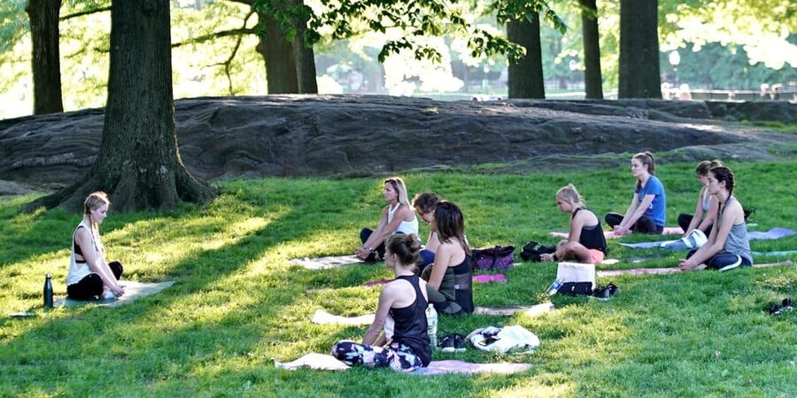 Central Park, New York: Yoga Classes in the park since 2012 - The Community Factor: Meeting Locals and Other Visitors