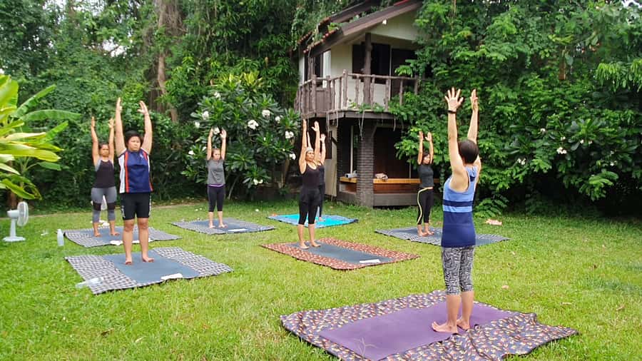 Chiang Mai: Full-Day Yoga & Meditation Experience with Lunch - One Hour of Yoga in the Studio or Garden