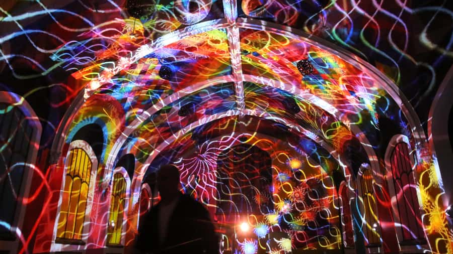 Denver: BEYOND Light Show and Meditation - Where it happens: International Church of Cannabis in Denver