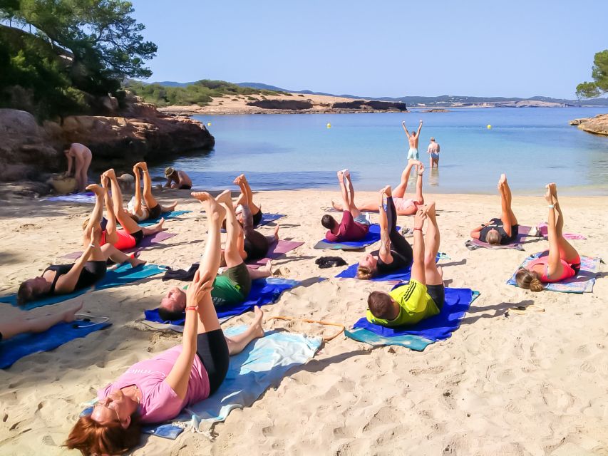 Discover Beach Yoga in San Antonio Ibiza - The Setting: Sea Sounds, Sunlight, and Music
