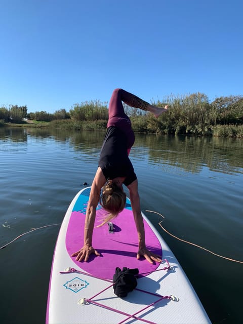 Empuriabrava: SUP Yoga class - What to Bring and How to Prepare (so your body feels good)