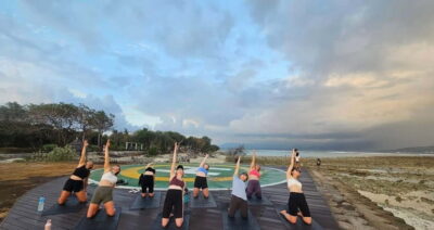 Gili Trawangan: Sunrise & Sunset Beach Yoga on Gili Island - Where to Meet: Pink Coco Beach (Hotel PinkCoco) on the Shore