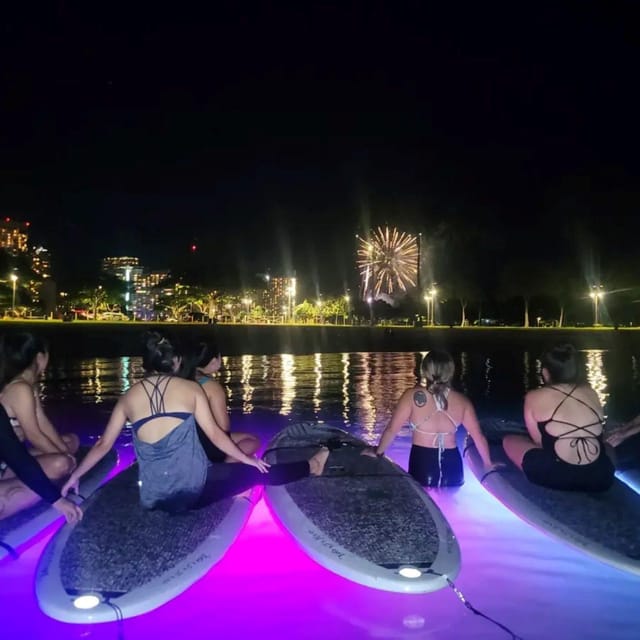 Honolulu: Fireworks Glow and Flow Yoga Class - The LED Lighting Trick: Why It Feels Different Than Regular Yoga