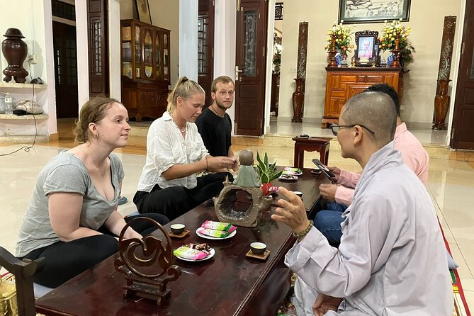 Hue Retreat: Tea and Meditation Tour with Vegetarian Meal - Monk-led meditation, plus that pot of hot tea