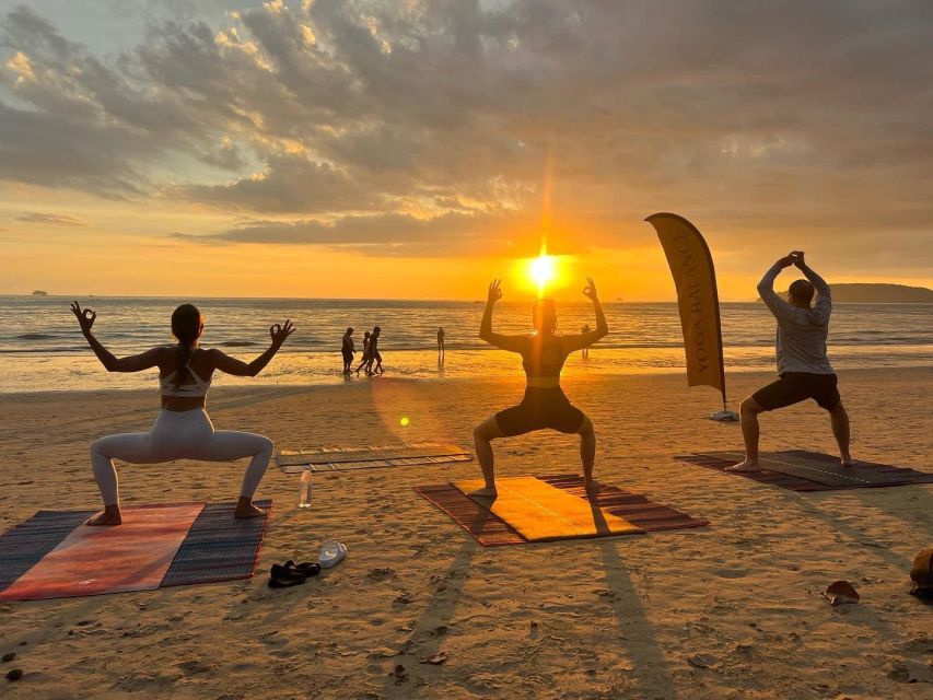 Krabi: Sunset Yoga Balance Join-in Class - Beach Yoga vs. Yoga Balance Studio on Rainy Days