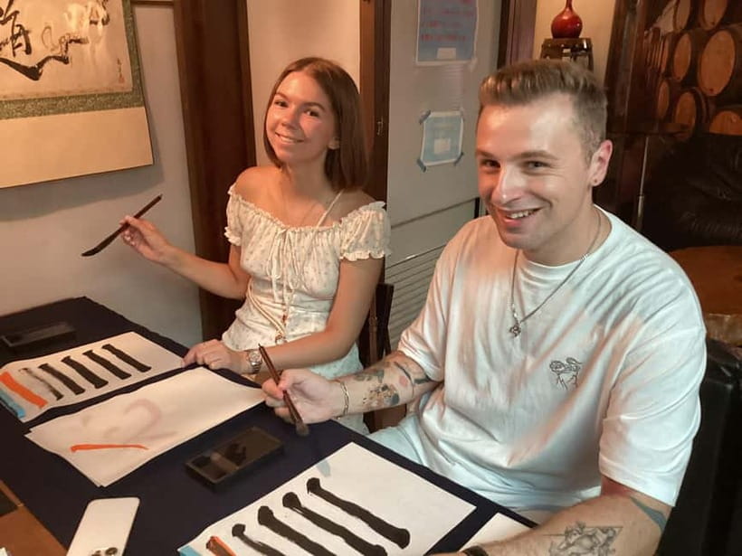 Kyoto: Calligraphy Workshop with Meditation - Choosing a character that lets you express yourself