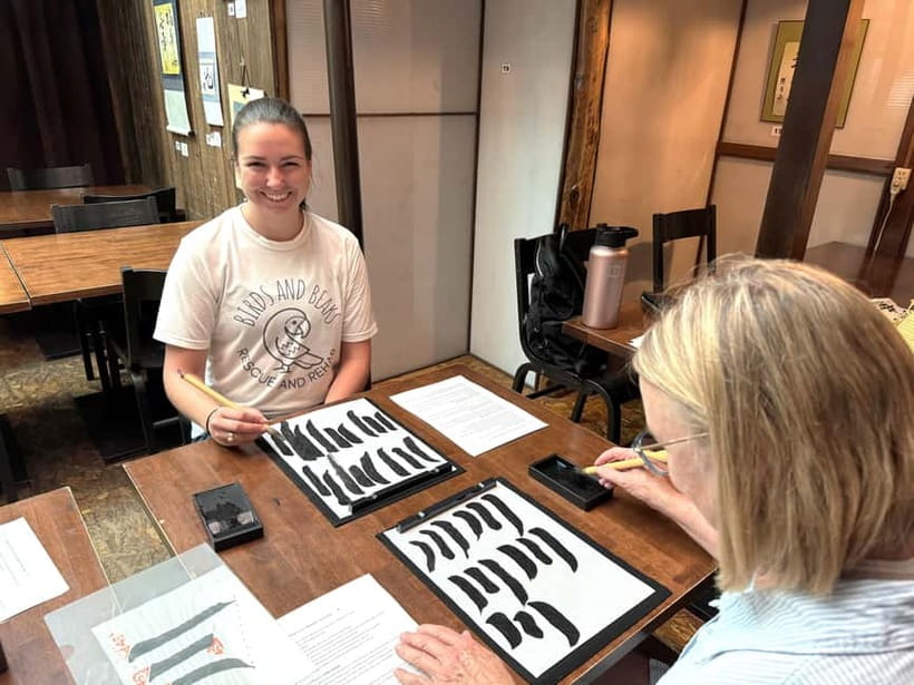 Kyoto: Calligraphy Workshop with Meditation - The meditation that actually changes the way you write