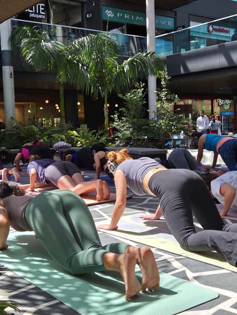 Lanzarote: Outdoor Yoga Class with Headphones - The Headphones: Why They Make This Class Feel Easier