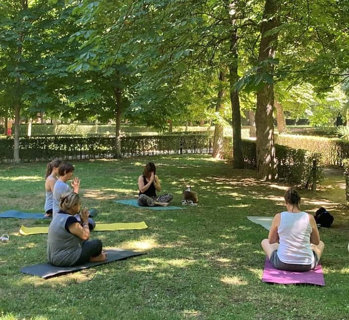 Madrid: Flow Yoga class in Retiro Park - Retiro Park Yoga: why this setting works