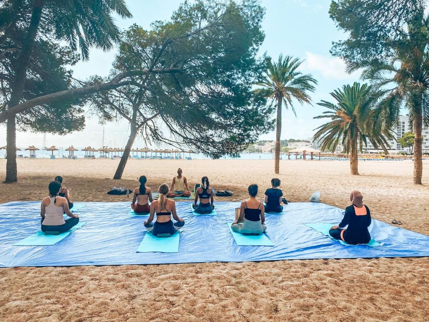 Mallorca: Yoga and Brunch on Palmanova Beach - The 90-minute class: what you’ll actually do on the sand
