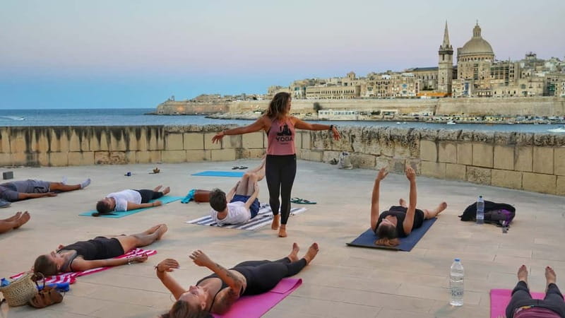 Malta: Game of Thrones Location Yoga Class - The 90-Minute Flow: Breathwork, Sun Salutes, Then Real Relaxation