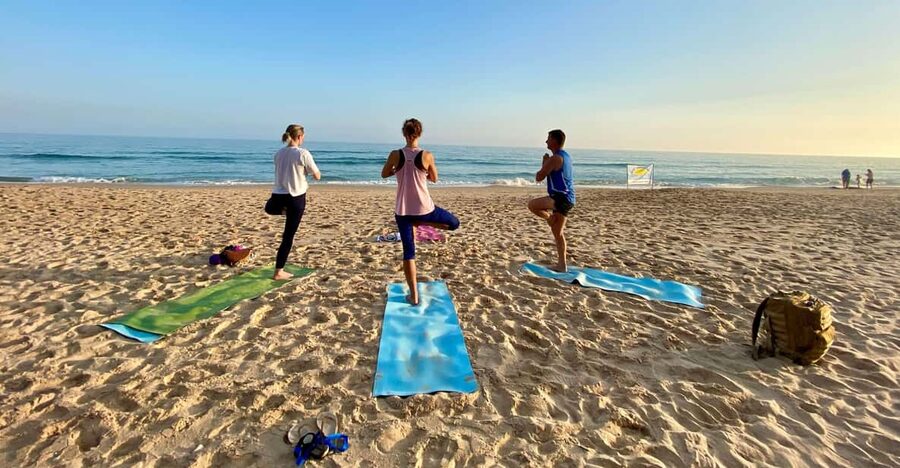 Morning Beach Yoga in Lagos by el Sol Lifestyle - Weather and Outdoor Yoga: How to Stay Flexible
