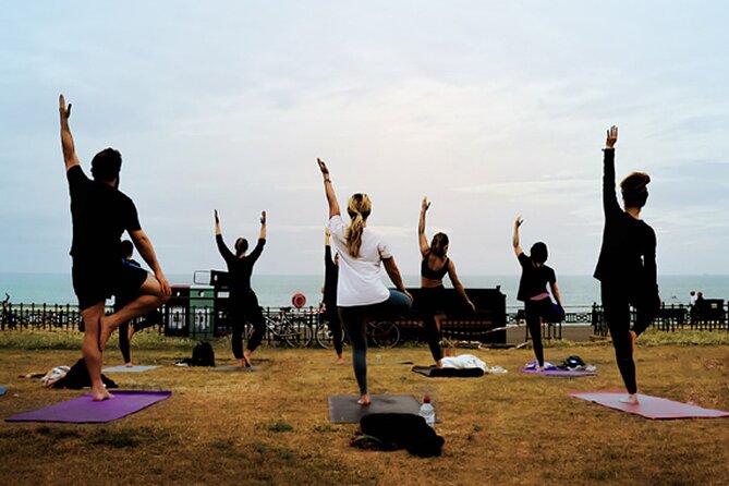 Outdoor Yoga Class at Brighton's Sea front - The setting: why Brighton makes yoga feel different