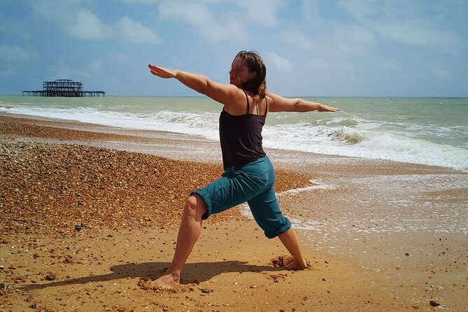Outdoor Yoga Class at Brighton's Sea front - The yoga itself: joint care, breath balance, and beginner-friendly strength