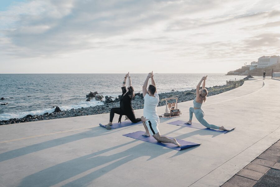 Private Yoga & Sound Bath by the Ocean - Asanas: energizing movement without losing the calm