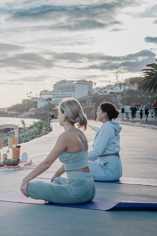 Private Yoga & Sound Bath by the Ocean - Why outdoor yoga and sound works so well in Madeira