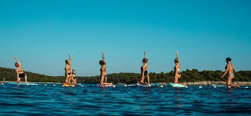Pula: SUP Yoga Classes at Morning & Sunset - Yoga on a buoy: what changes when water becomes your teacher