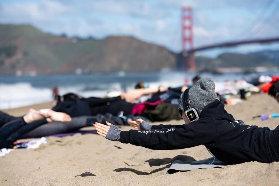 San Francisco: Silent Disco Yoga at Baker Beach - Who This Class Fits Best (and Who Might Skip It)