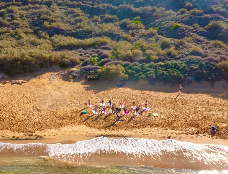 Sunday: Ghajn Tuffieha (Riviera) Beach Yoga Class - The 75-Minute Sunday Yoga Flow: What the Session Is Like