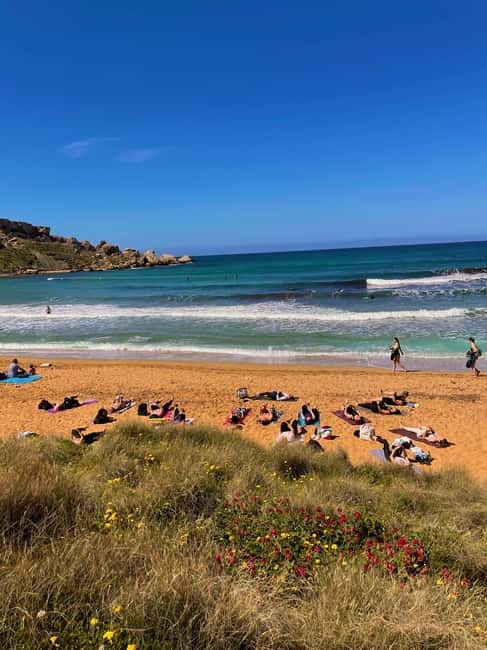Sunday: Ghajn Tuffieha (Riviera) Beach Yoga Class - Price and Value: Is $27 Worth 75 Minutes on the Beach?