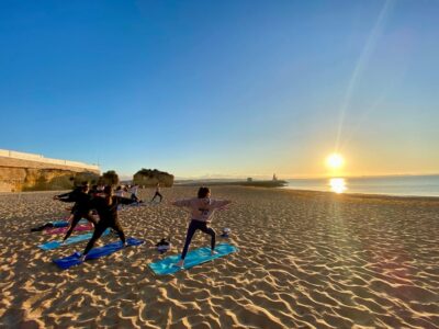 Sunrise Beach Yoga in Lagos by el Sol Lifestyle - The 50-Minute Hatha Flow: Stretching Meets Core Work