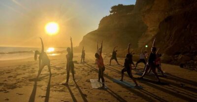 Sunset Yoga at Lagos's beautiful beach by el Sol Lifestyle - How the 1.5-hour session really runs (and why it matters)