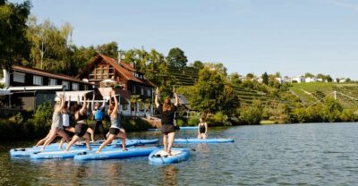 SUP Yoga with Guide - What the 90 Minutes Look Like on the Water