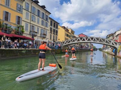 SUPMindfulness on Navigli: wellness experience in Milan - Naviglio Grande Route: Darsena to Ancient Canals, With Space to Breathe