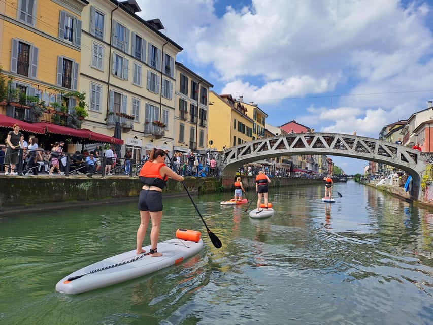 SUPMindfulness on Navigli: wellness experience in Milan - Naviglio Grande Route: Darsena to Ancient Canals, With Space to Breathe