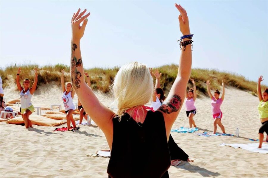 Surfing and Yoga in Lisbon - Costa da Caparica Is Built for a Two-Activity Day