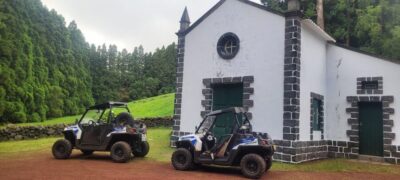 Terceira: Buggy Tour 4x4 West Side Azores Retreat - Pico da Vigia start: quick setup, then you’re off