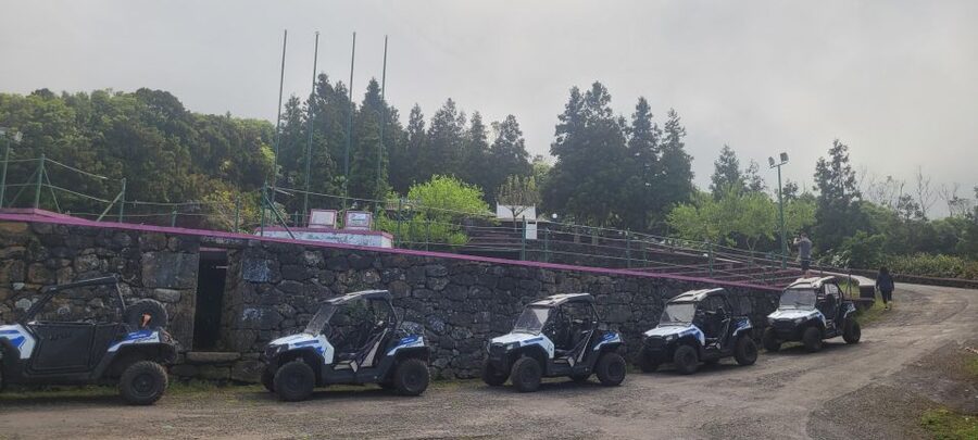 Terceira: Buggy Tour 4x4 West Side Azores Retreat - What the UTV is really like: comfort, automatic driving, and easy control