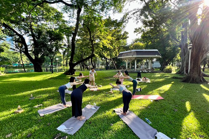 Yoga in the Park Thailand - Your morning flow: meditation and pranayama before the poses
