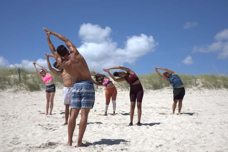 Yoga on the Beach in South Beach - South Beach Start: Meeting by the 5th Street Lifeguard Tower