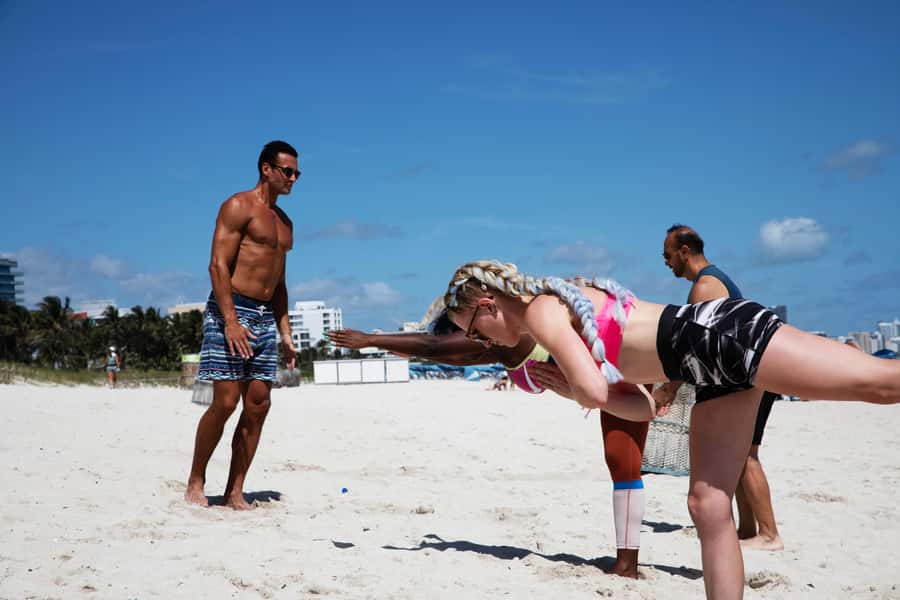 Yoga on the Beach in South Beach - Instructor Focus and Philosophy Touch: Including Damian’s Style