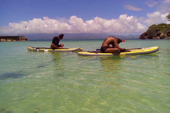 Yoga Paddle Aqua Zen, yoga on a floating carpet in connection with nature! - If you resist the sea: beach yoga and other options