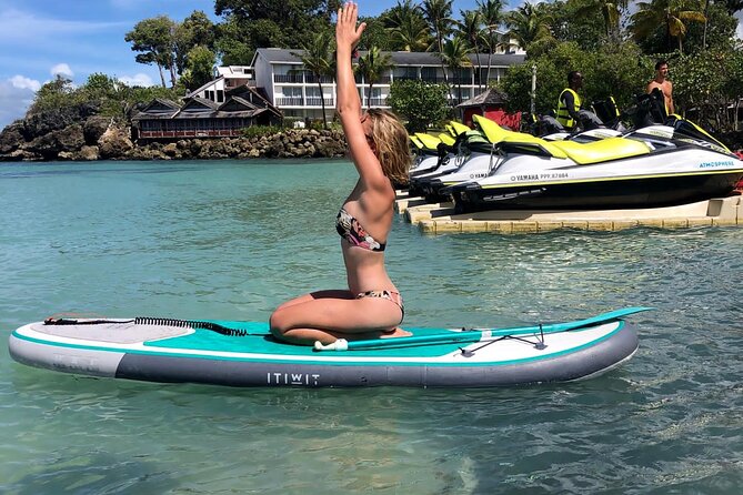 Yoga Paddle Aqua Zen, yoga on a floating carpet in connection with nature! - Group size and personal attention: 1 to 4 people per session