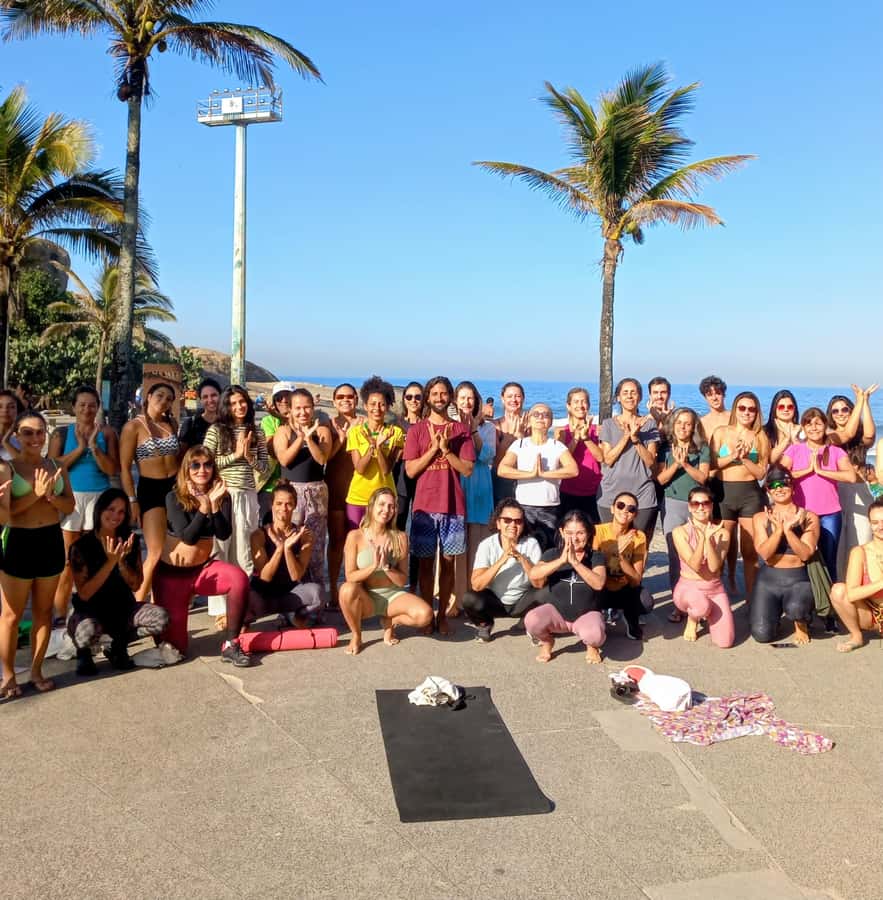 Yoga + Sound Healing - Ipanema Park - Ipanema Park’s ocean view sets the tone before you move